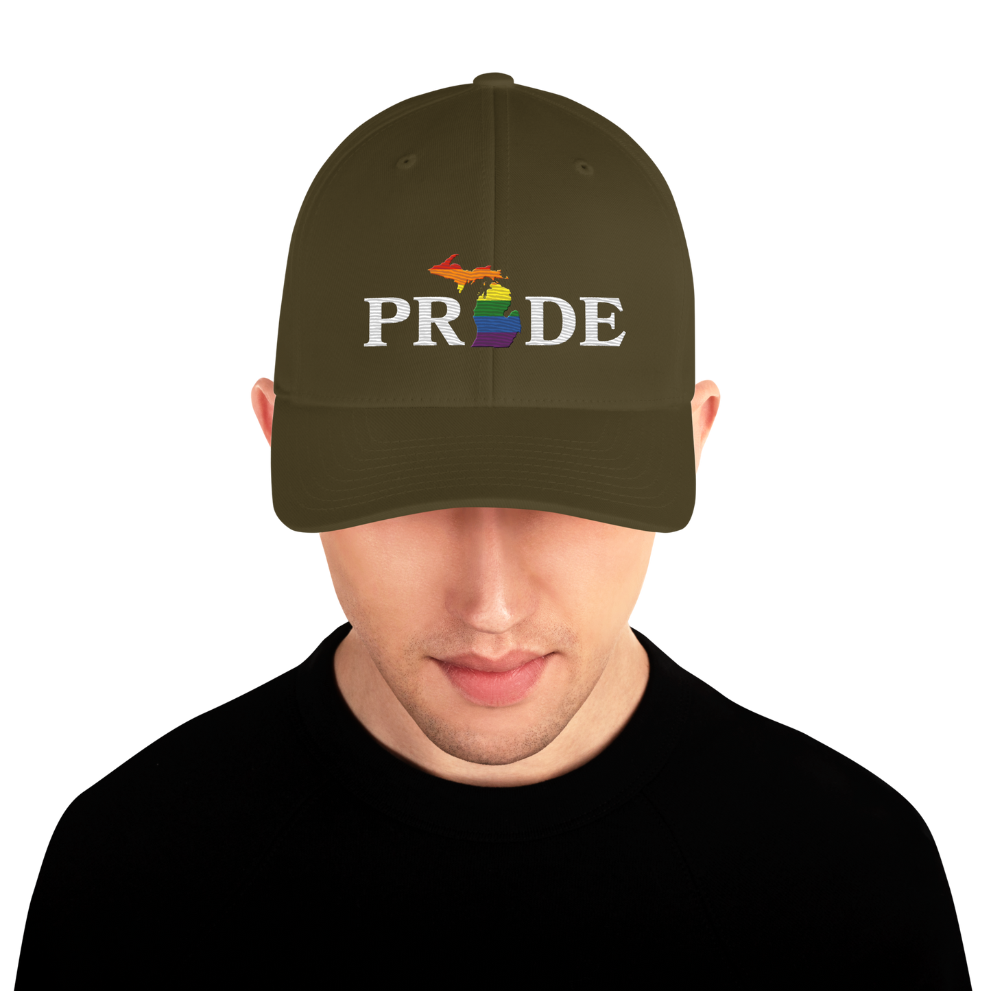 Michigan 'Pride' Fitted Baseball Cap