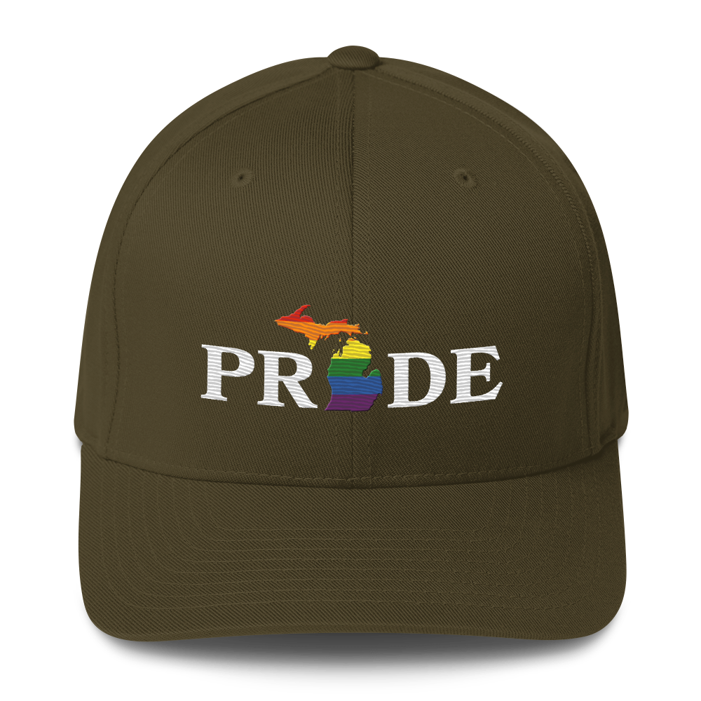 Michigan 'Pride' Fitted Baseball Cap