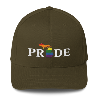 Michigan 'Pride' Fitted Baseball Cap