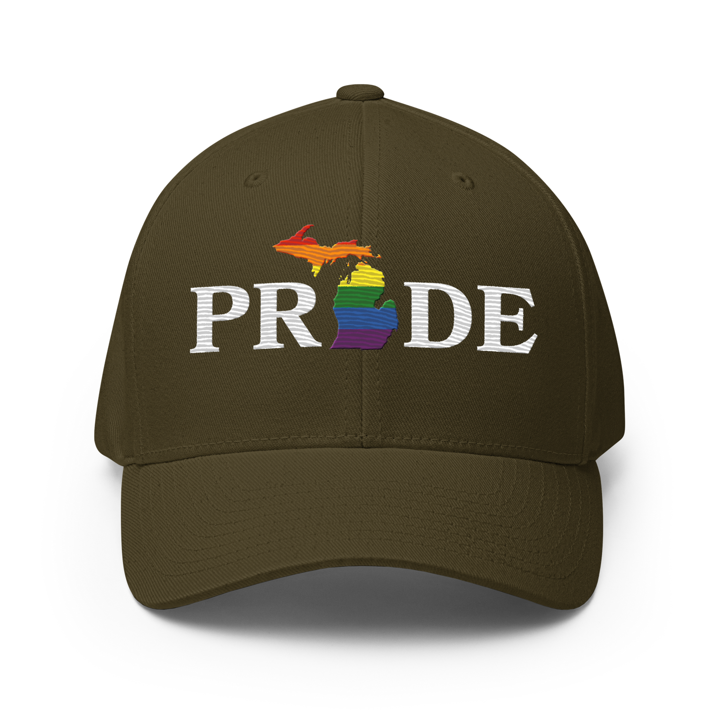 Michigan 'Pride' Fitted Baseball Cap