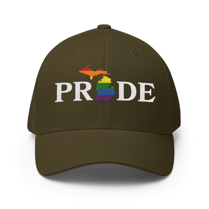 Michigan 'Pride' Fitted Baseball Cap