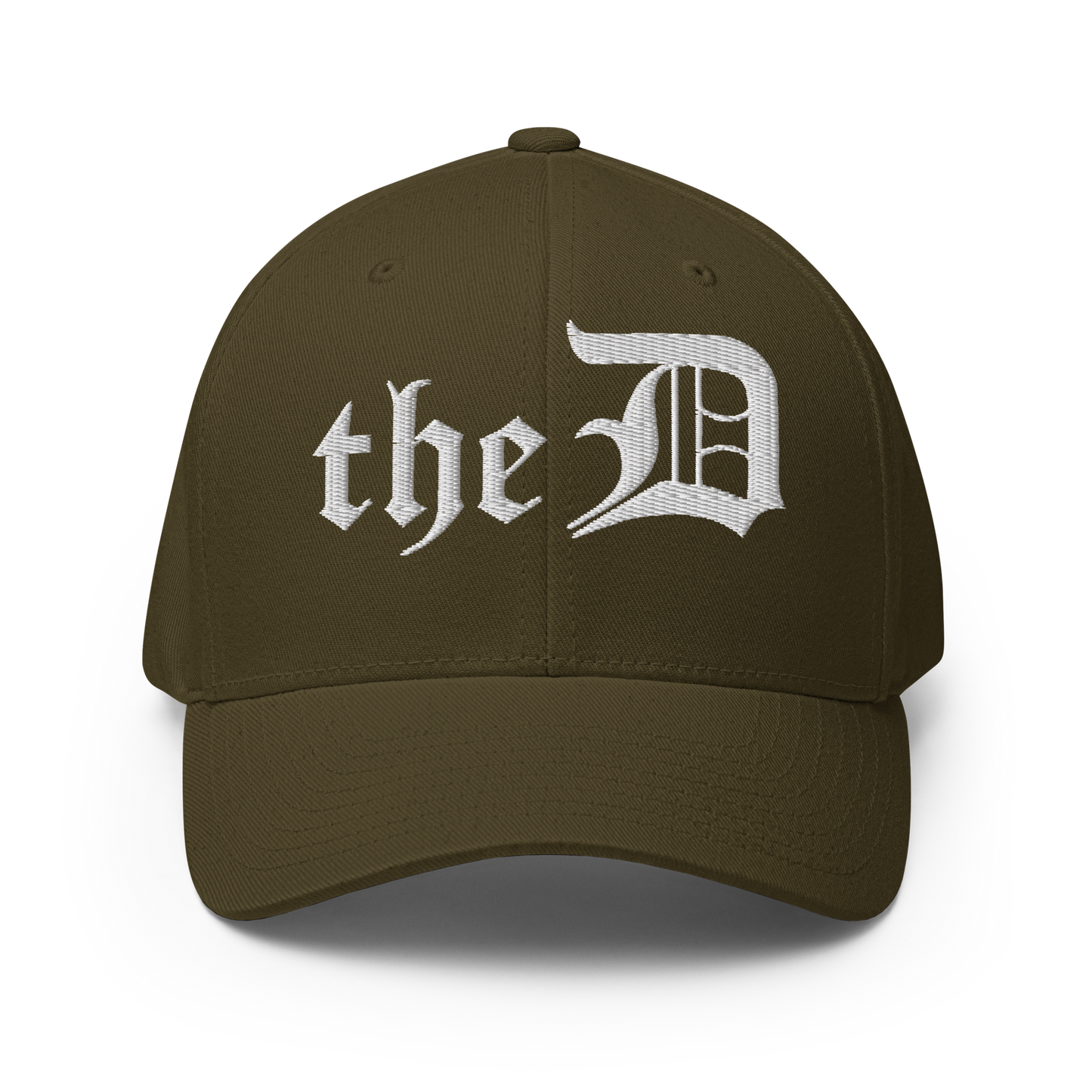 Detroit 'The D' Fitted Baseball Cap