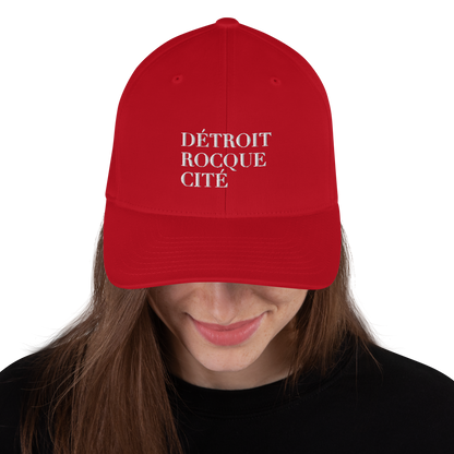 'Détroit Rocque Cité' Fitted Baseball Cap