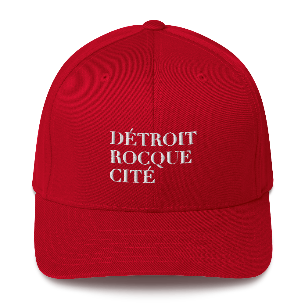 'Détroit Rocque Cité' Fitted Baseball Cap