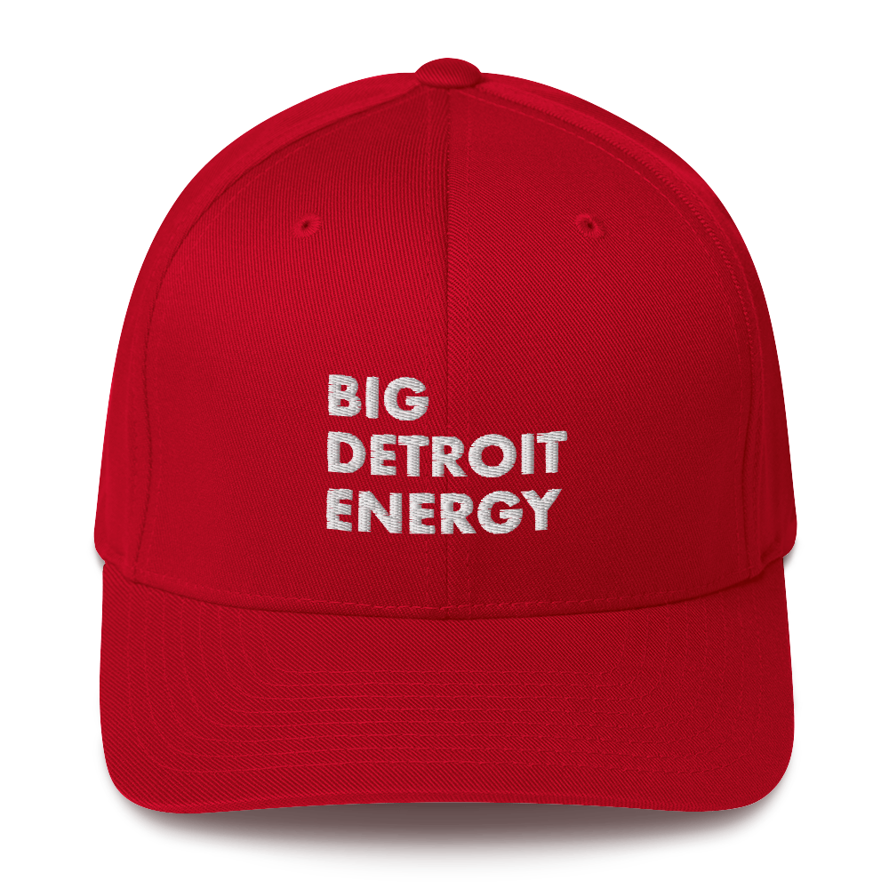 'Big Detroit Energy' Fitted Baseball Cap