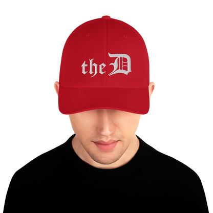 Detroit 'The D' Fitted Baseball Cap