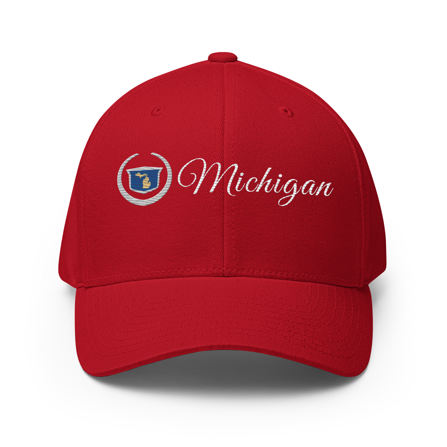 'Michigan' Fitted Baseball Cap | Luxury Auto Parody