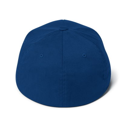 Upper Peninsula Fitted Baseball Cap | Platinum