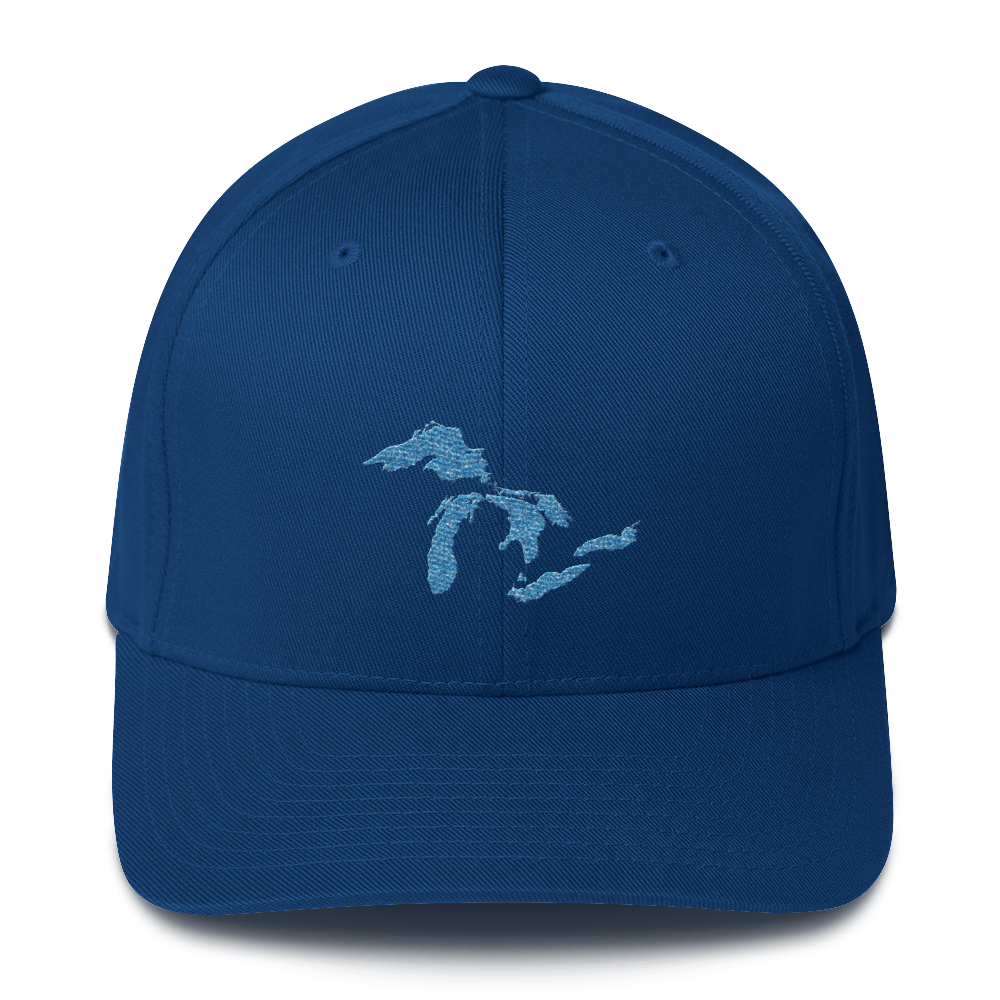 Great Lakes Fitted Baseball Cap (Aquatic Edition)