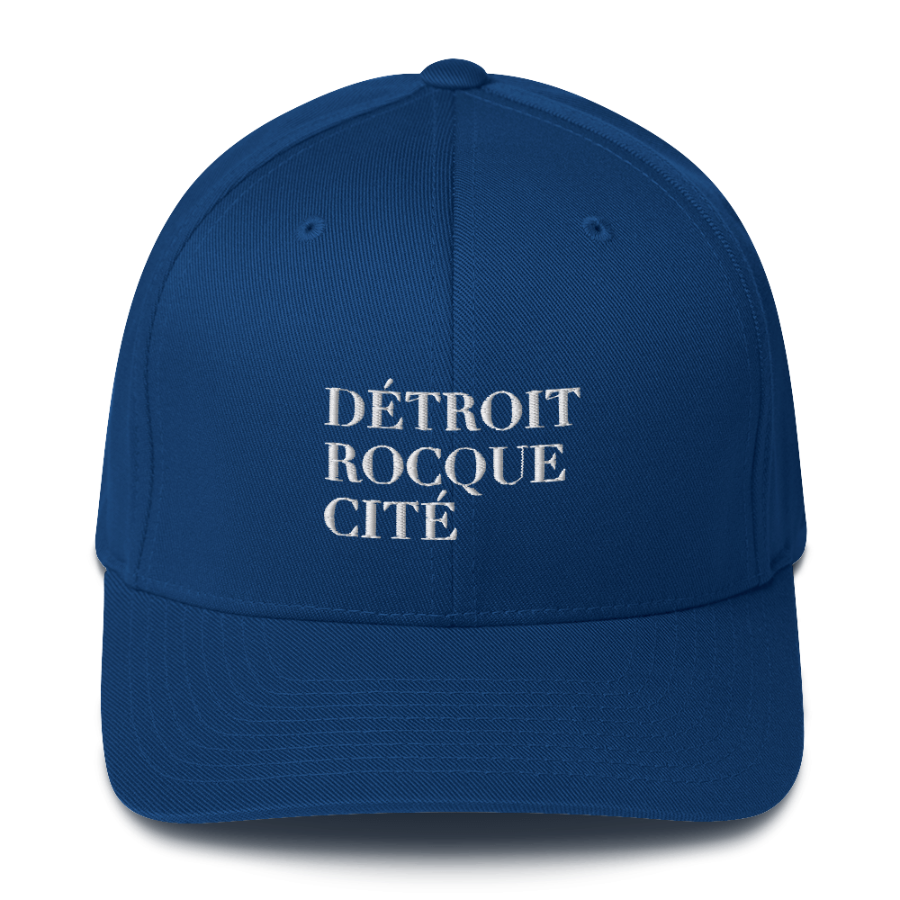 'Détroit Rocque Cité' Fitted Baseball Cap