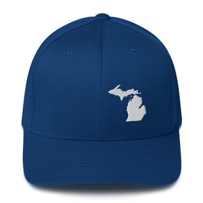 Michigan Fitted Baseball Cap (MI Outline)