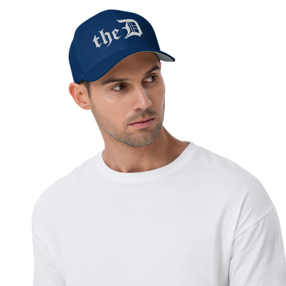 Detroit 'The D' Fitted Baseball Cap