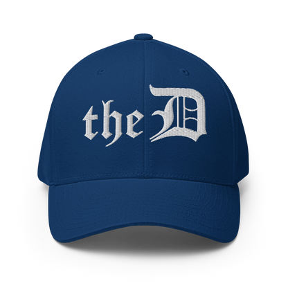 Detroit 'The D' Fitted Baseball Cap