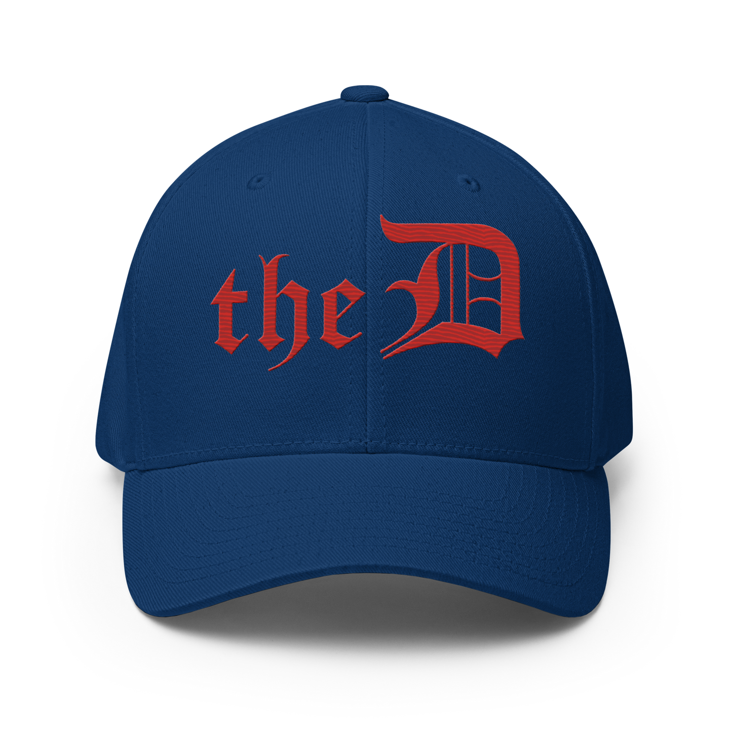 Detroit 'The D' Fitted Baseball Cap | Aliform Red