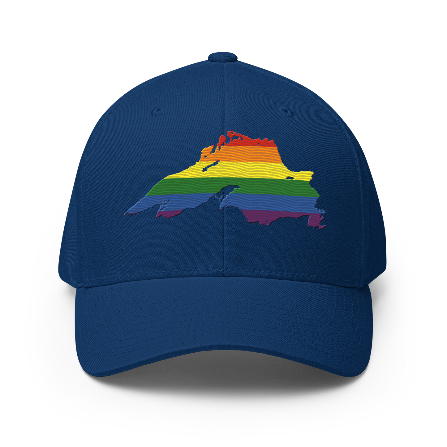 Lake Superior Fitted Baseball Cap | Rainbow Pride Edition