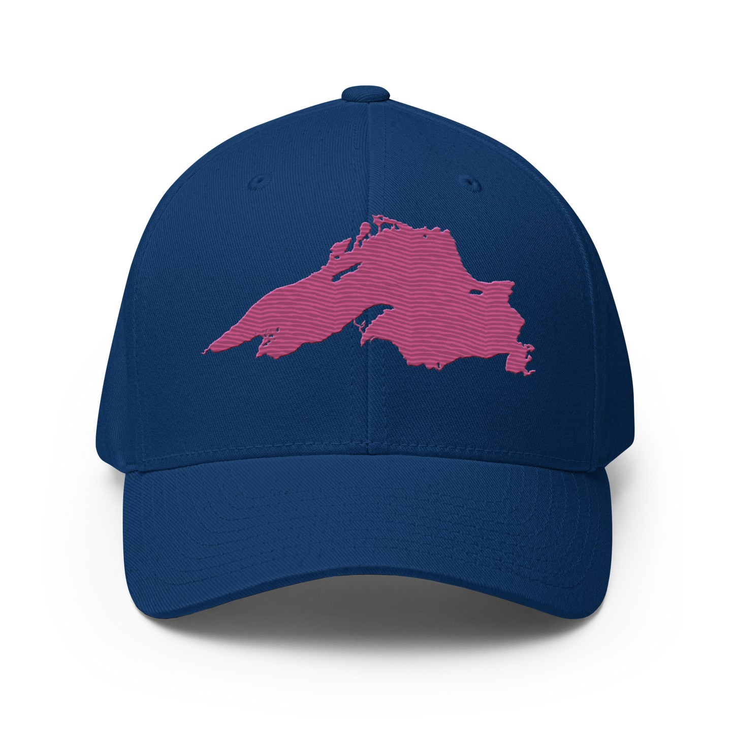 Lake Superior Fitted Baseball Cap | Apple Blossom Pink