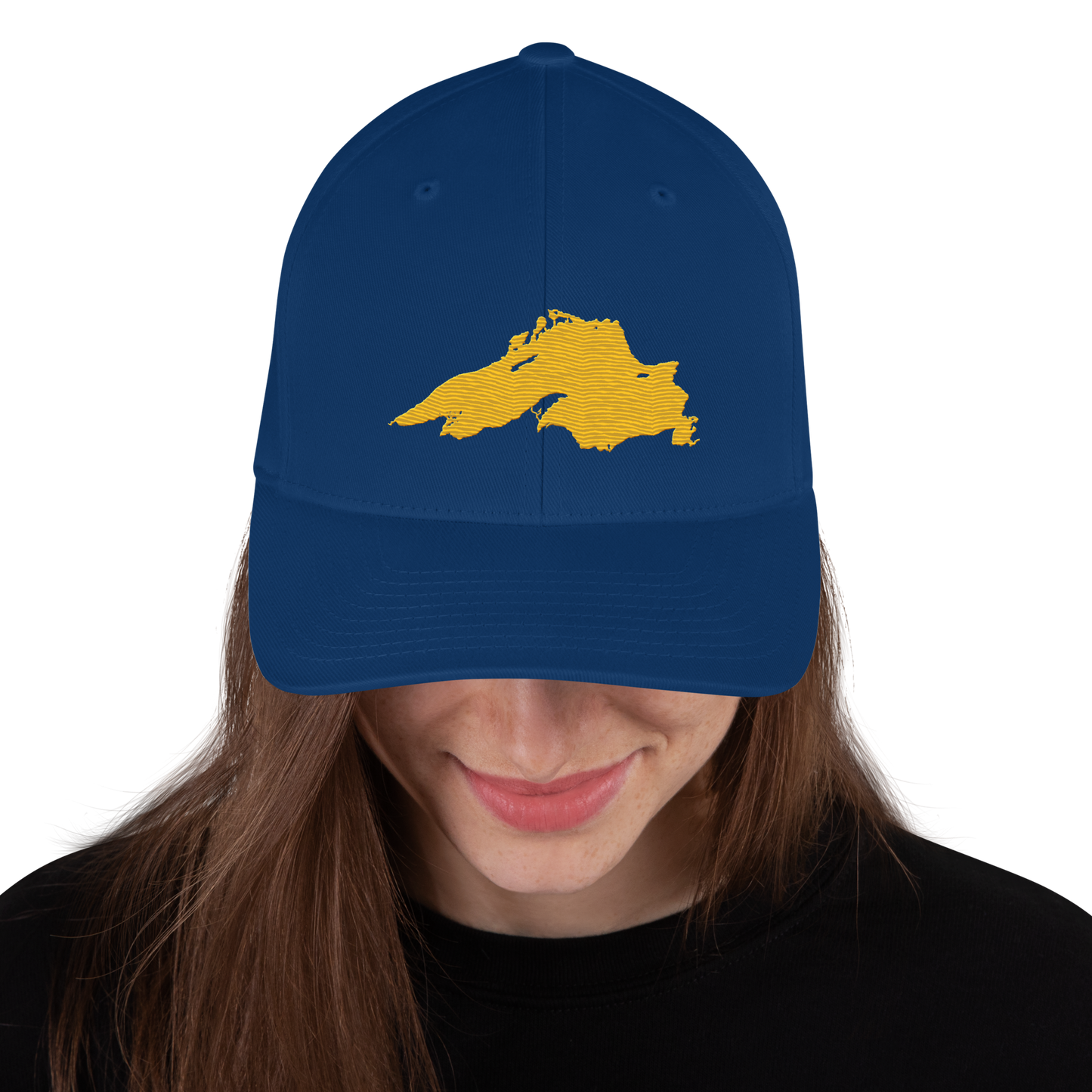 Lake Superior Fitted Baseball Cap | Superior Gold