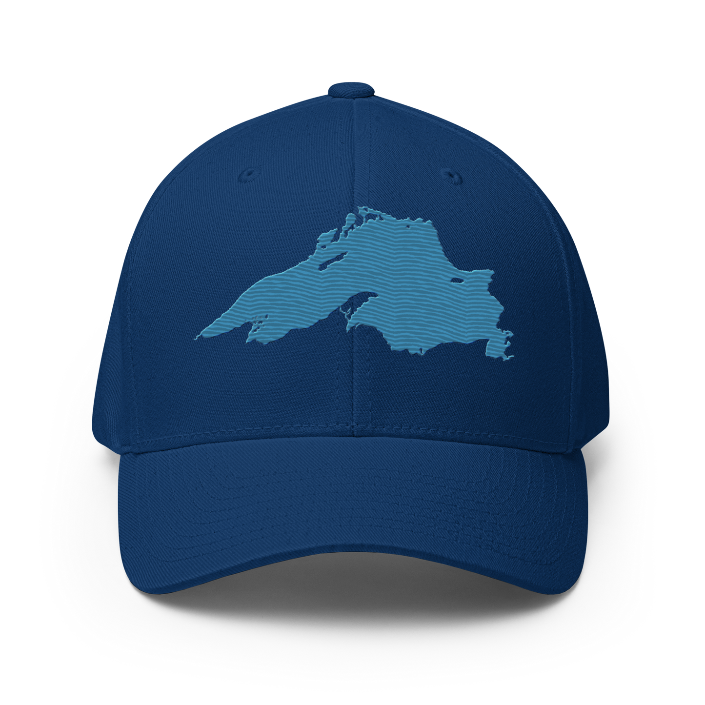 Lake Superior Fitted Baseball Cap | Traverse Blue