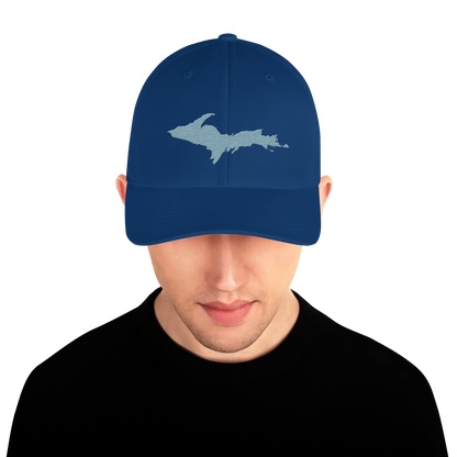 Upper Peninsula Fitted Baseball Cap | Opal Blue