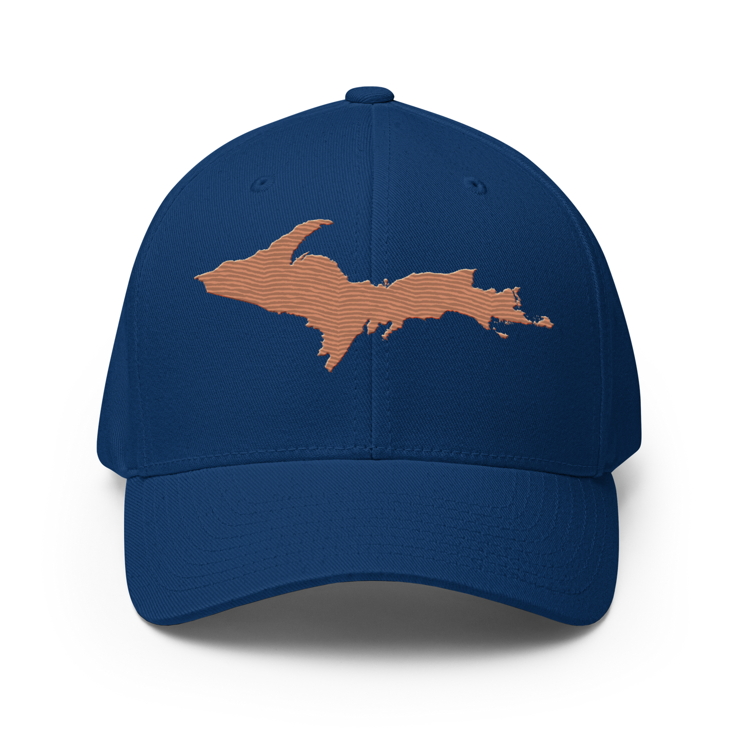 Upper Peninsula Fitted Baseball Cap | Copper