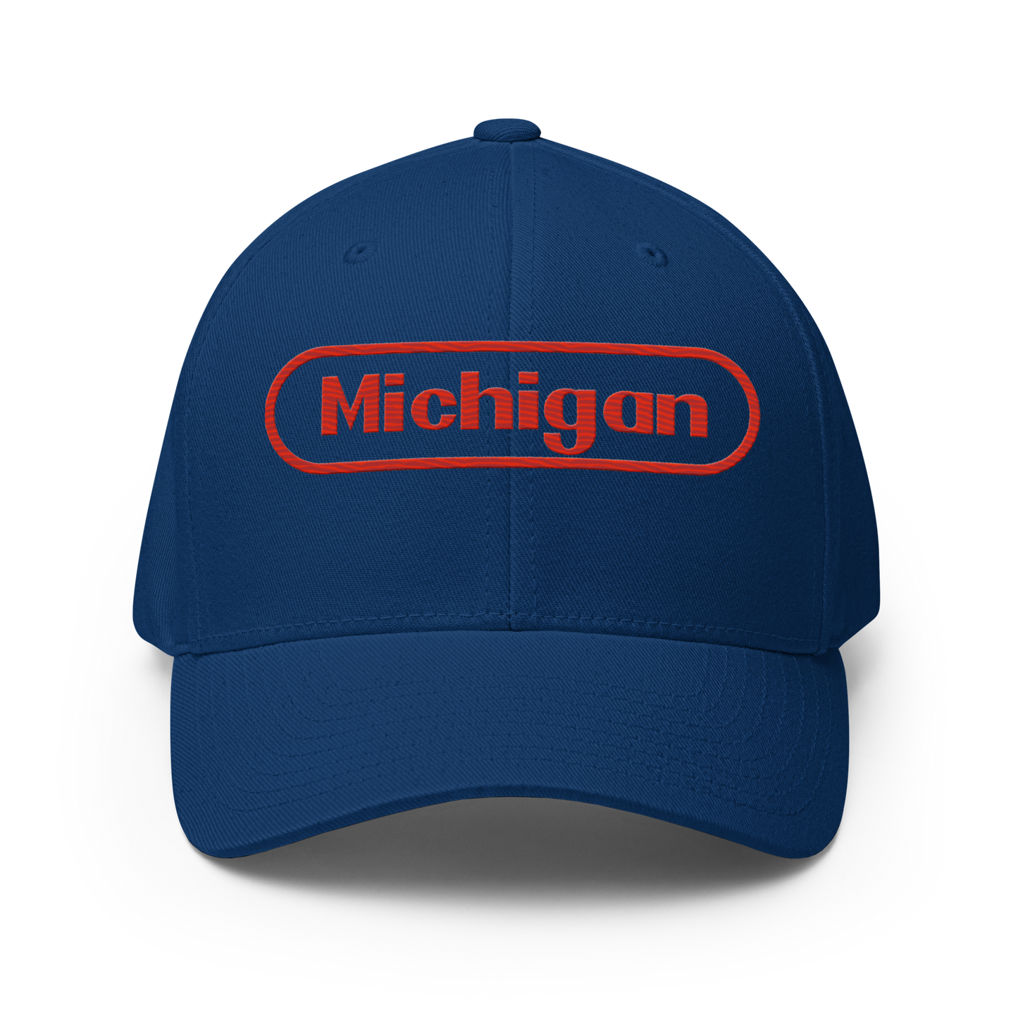 'Michigan' Fitted Baseball Cap | Video Game Parody