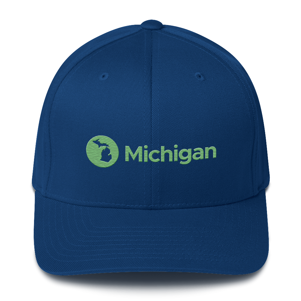 'Michigan' Fitted Baseball Cap | Music Streaming Parody