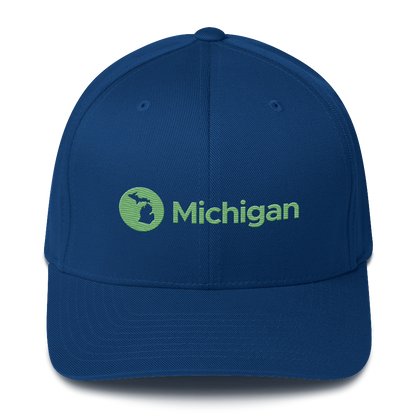 'Michigan' Fitted Baseball Cap | Music Streaming Parody