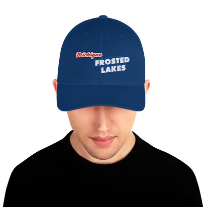 'Michigan Frosted Lakes' Fitted Baseball Cap | Cereal Parody