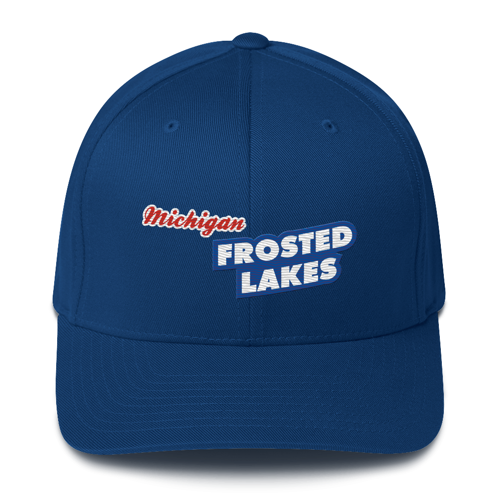 'Michigan Frosted Lakes' Fitted Baseball Cap | Cereal Parody