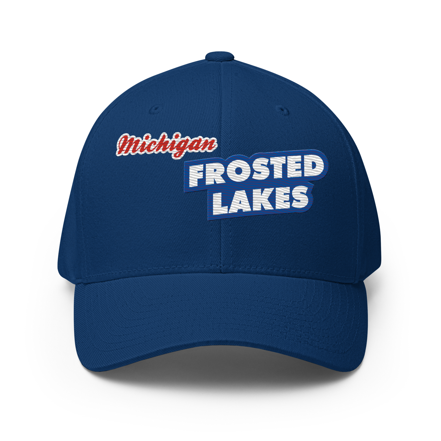 'Michigan Frosted Lakes' Fitted Baseball Cap | Cereal Parody