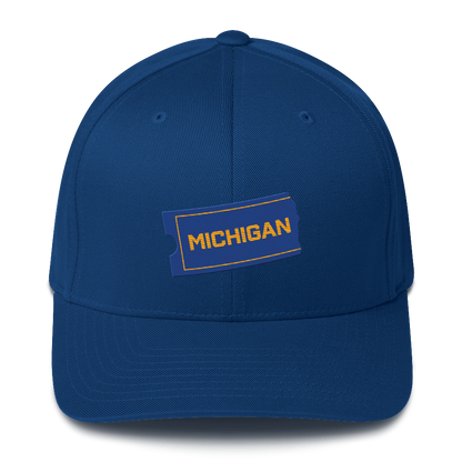 'Michigan' Fitted Baseball Cap | Video Rental Parody