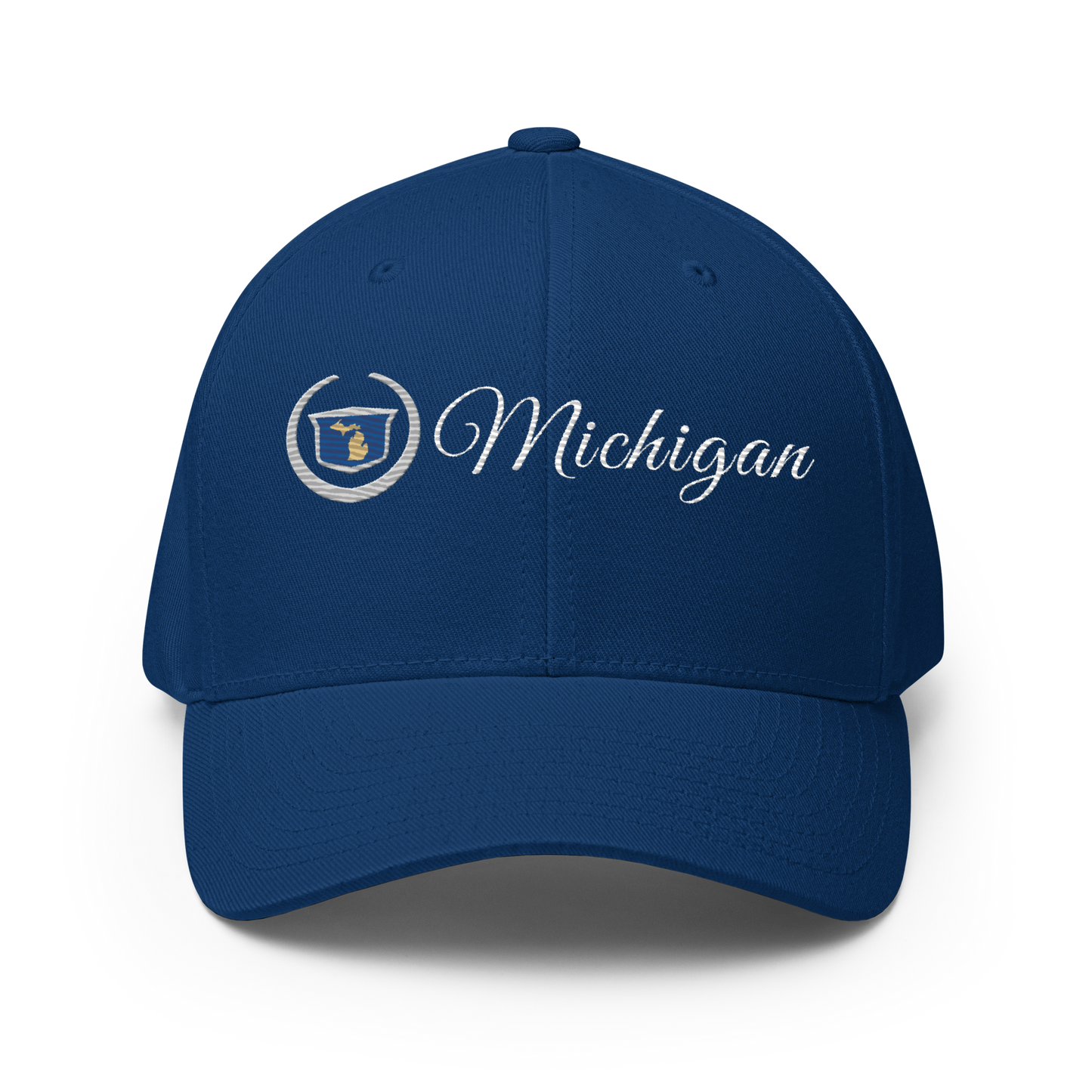 'Michigan' Fitted Baseball Cap | Luxury Auto Parody