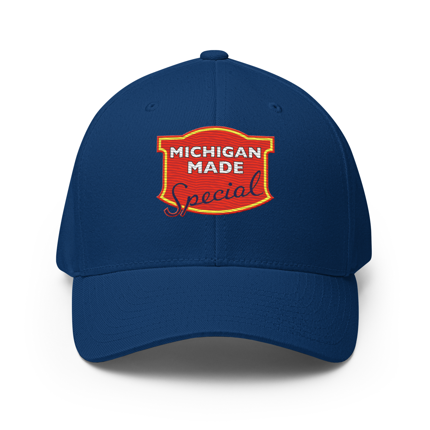 'Michigan' Fitted Baseball Cap | Potato Chip Parody