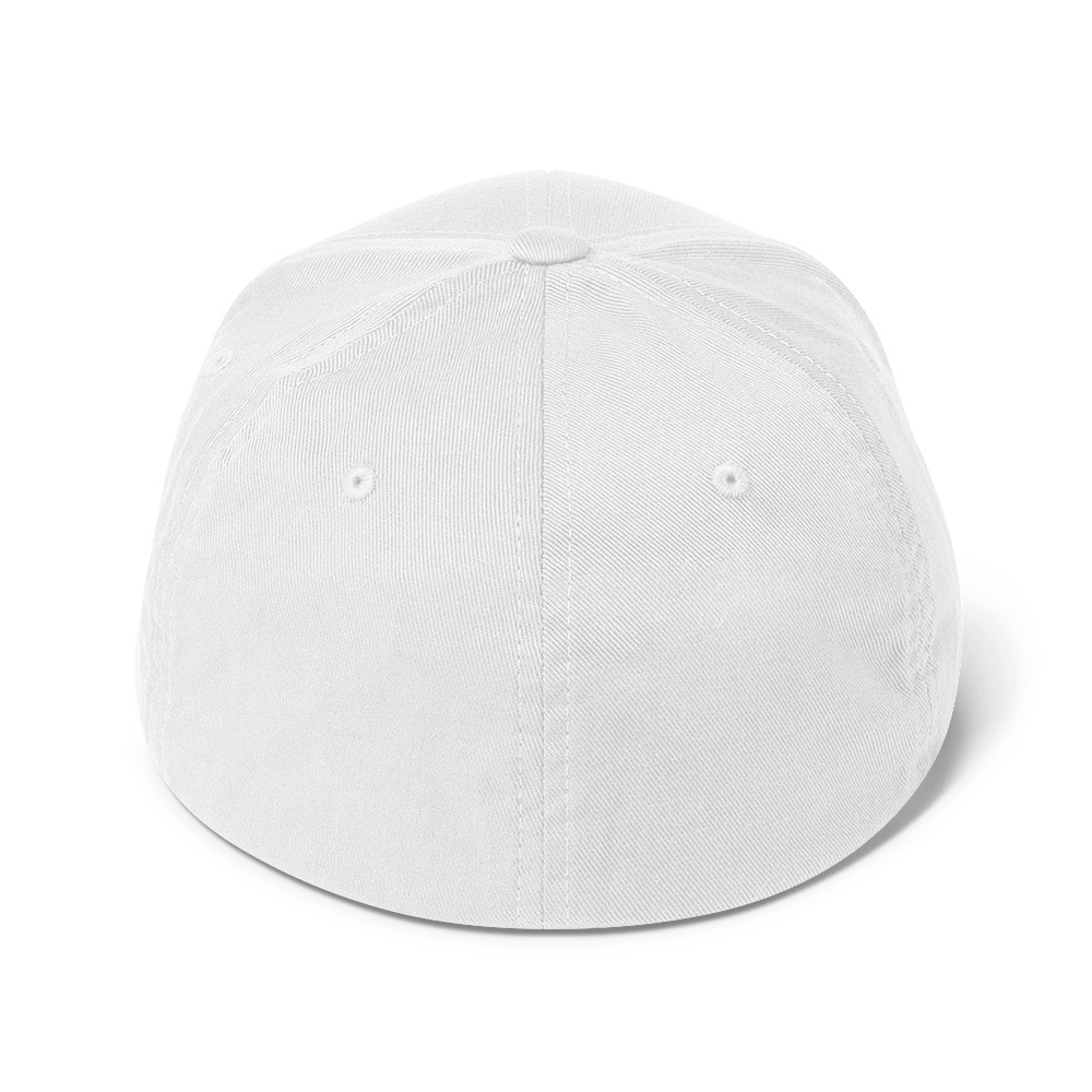 Michigan Fitted Baseball Cap | Petoskey Beige Outline