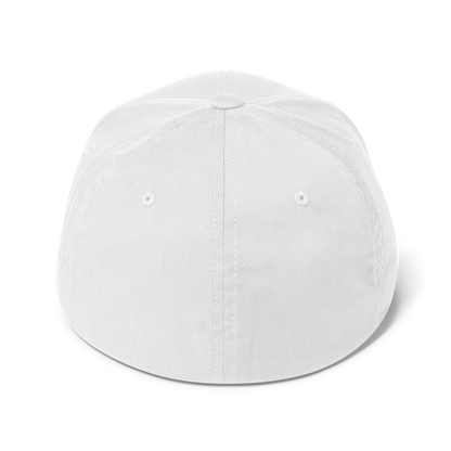 Michigan Fitted Baseball Cap | Petoskey Beige Outline