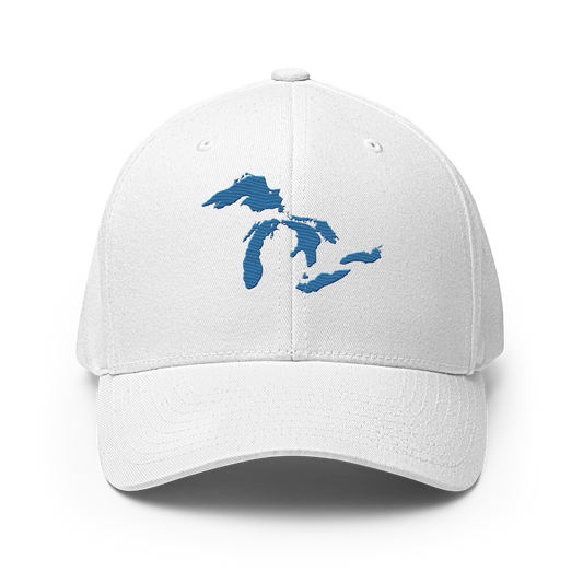 Great Lakes Fitted Baseball Cap (Superior Blue)