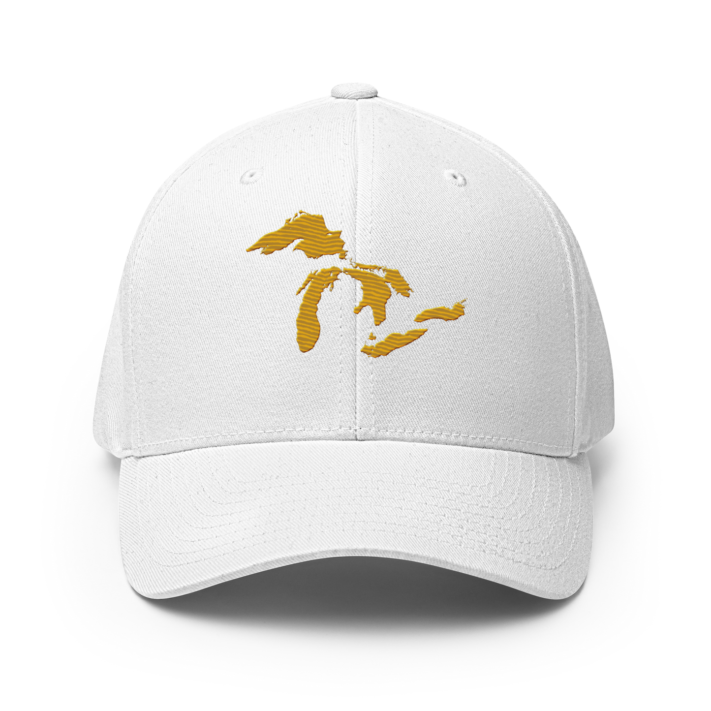 Great Lakes Fitted Baseball Cap (Gold)