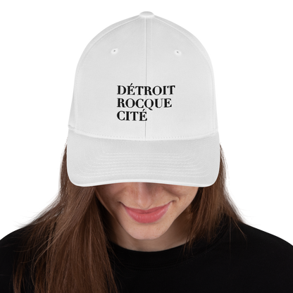 'Détroit Rocque Cité' Fitted Baseball Cap