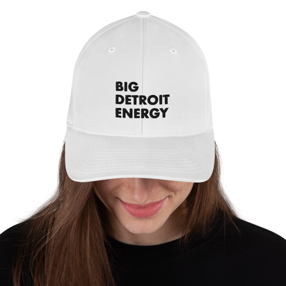 'Big Detroit Energy' Fitted Baseball Cap