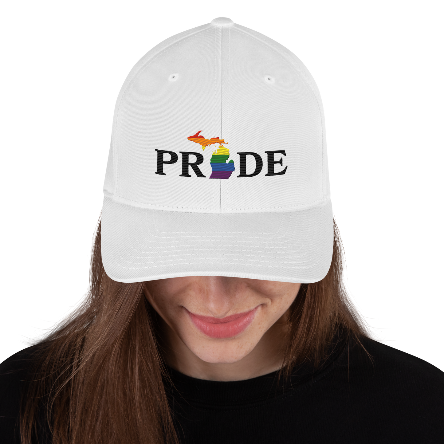 Michigan 'Pride' Fitted Baseball Cap