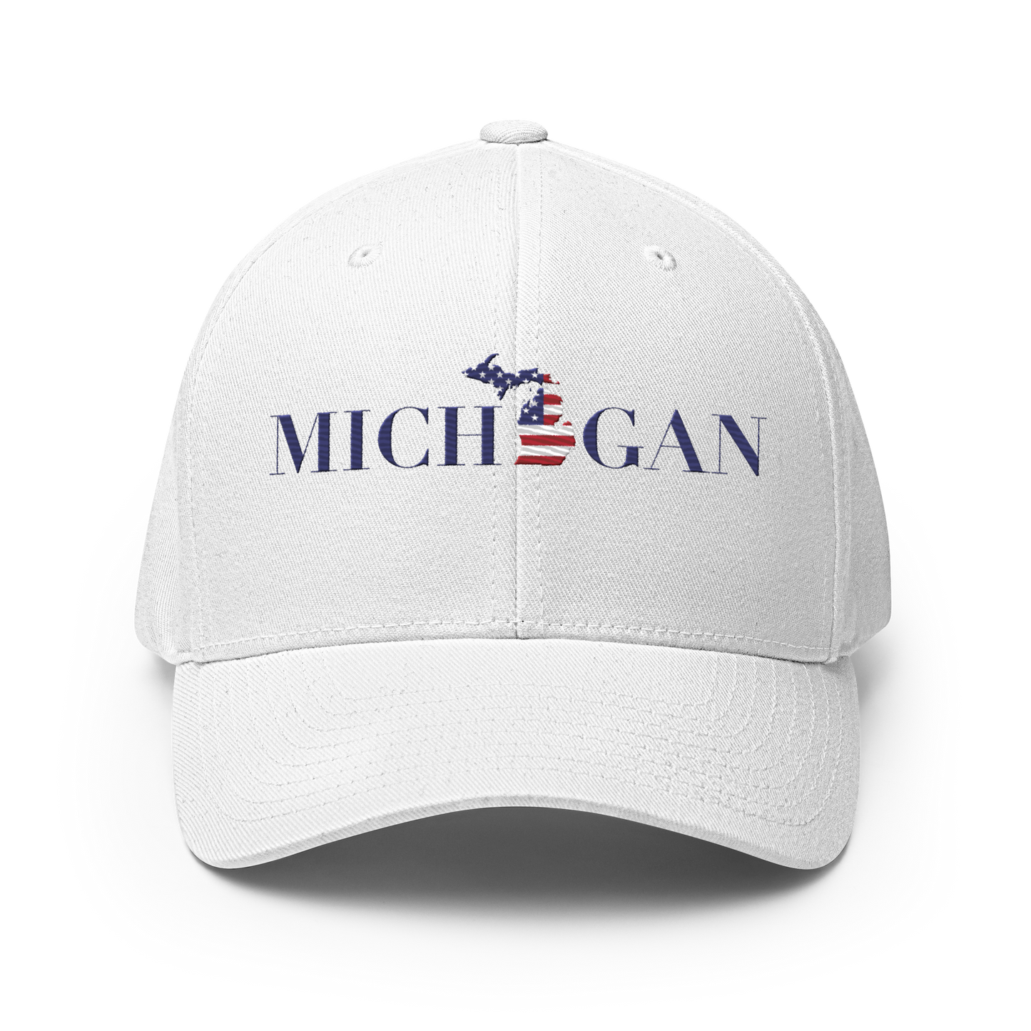 'Michigan' Fitted Baseball Cap (Didone Patriot Edition)