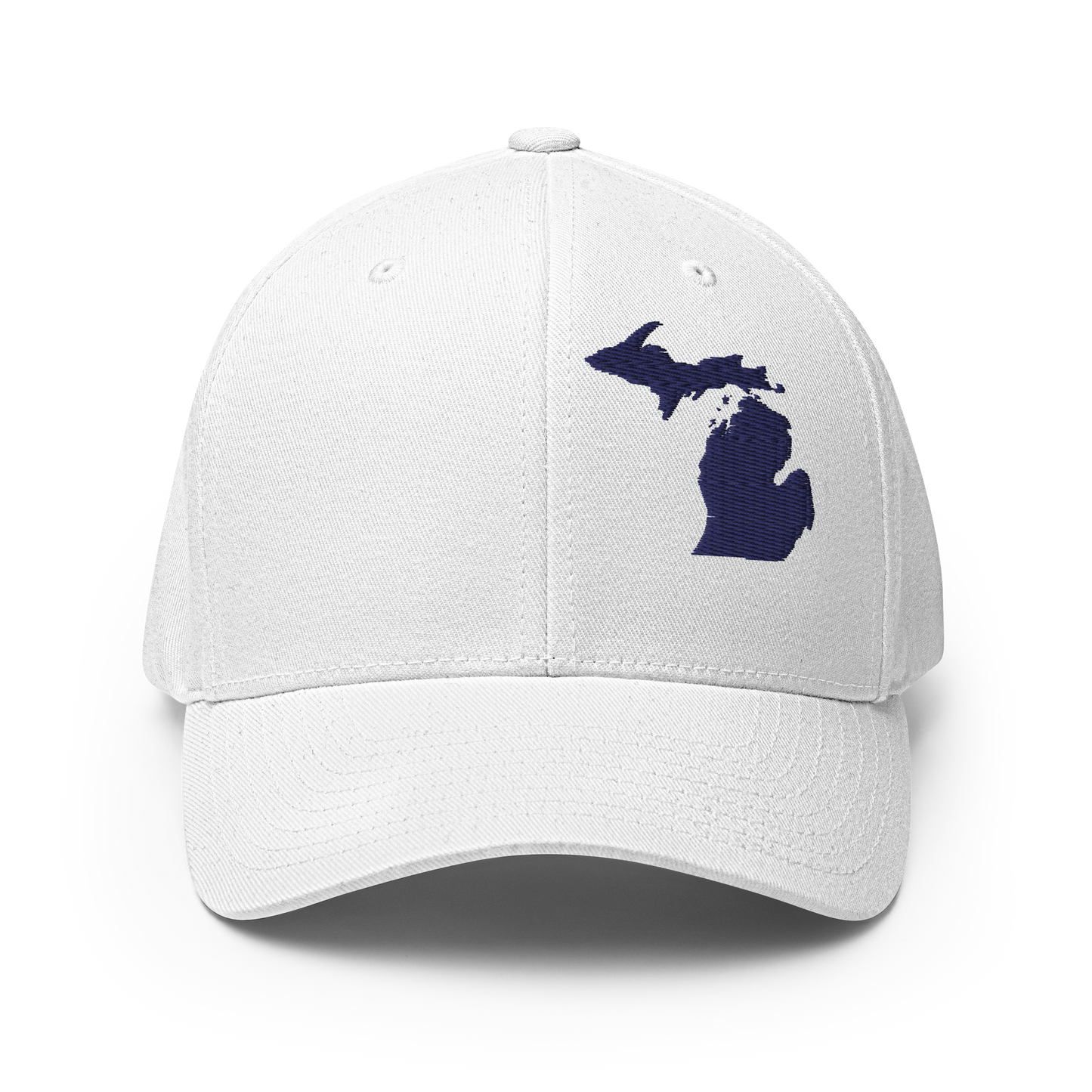 Michigan Fitted Baseball Cap (MI Outline)