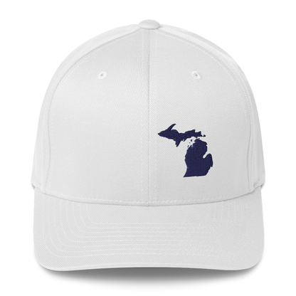 Michigan Fitted Baseball Cap (MI Outline)