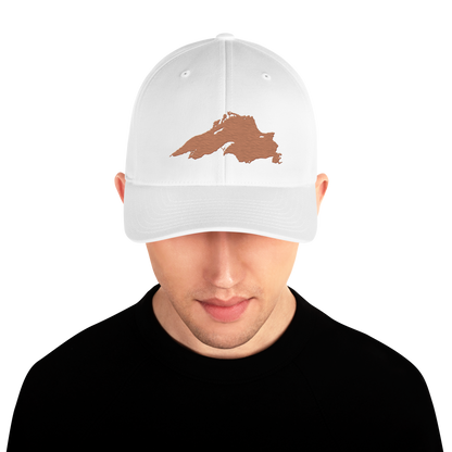 Lake Superior Fitted Baseball Cap | Copper