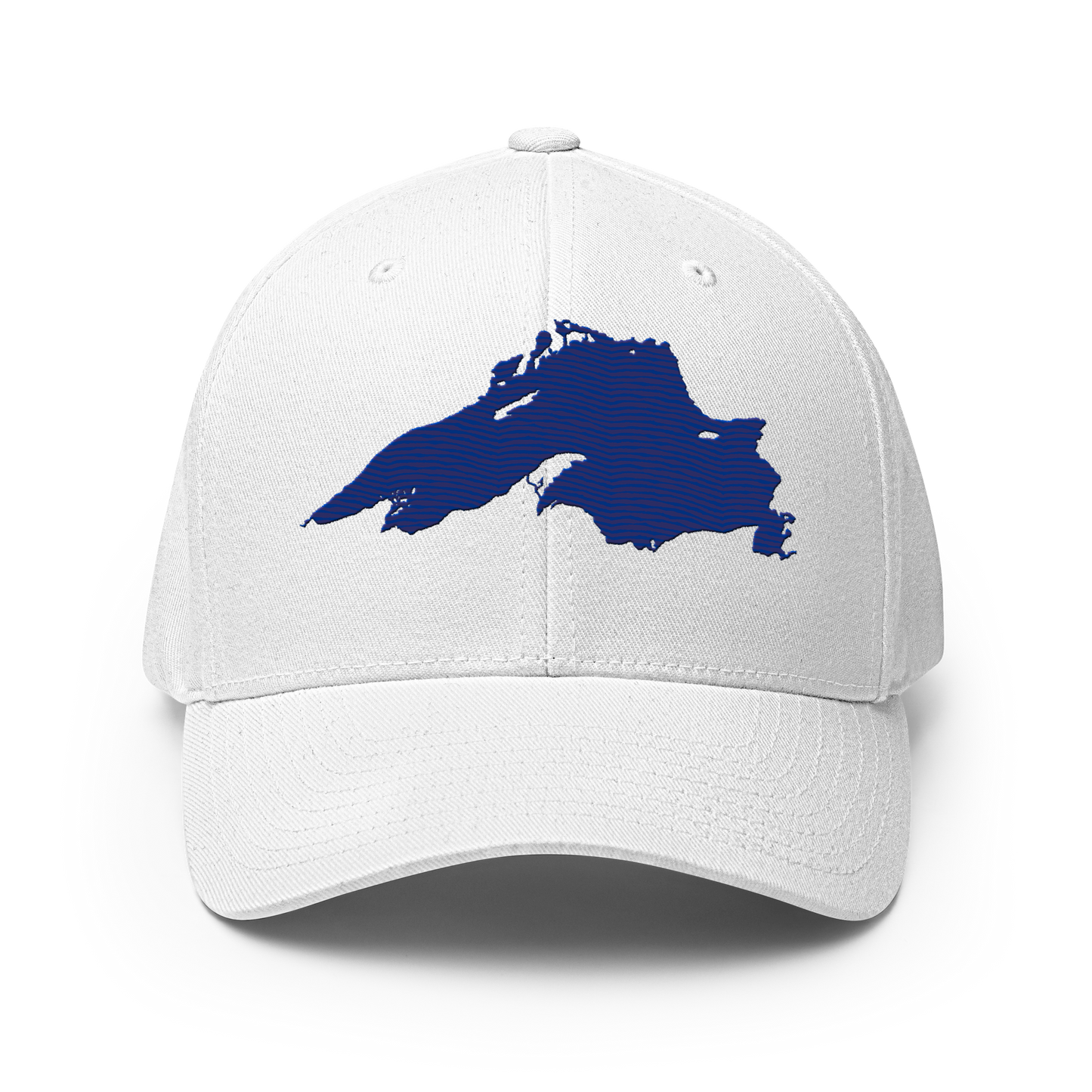 Lake Superior Fitted Baseball Cap | Bourbon Blue