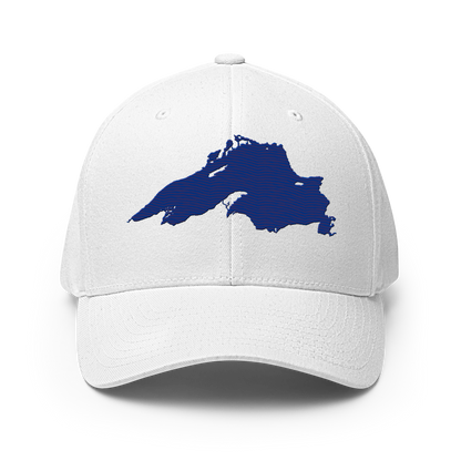 Lake Superior Fitted Baseball Cap | Bourbon Blue