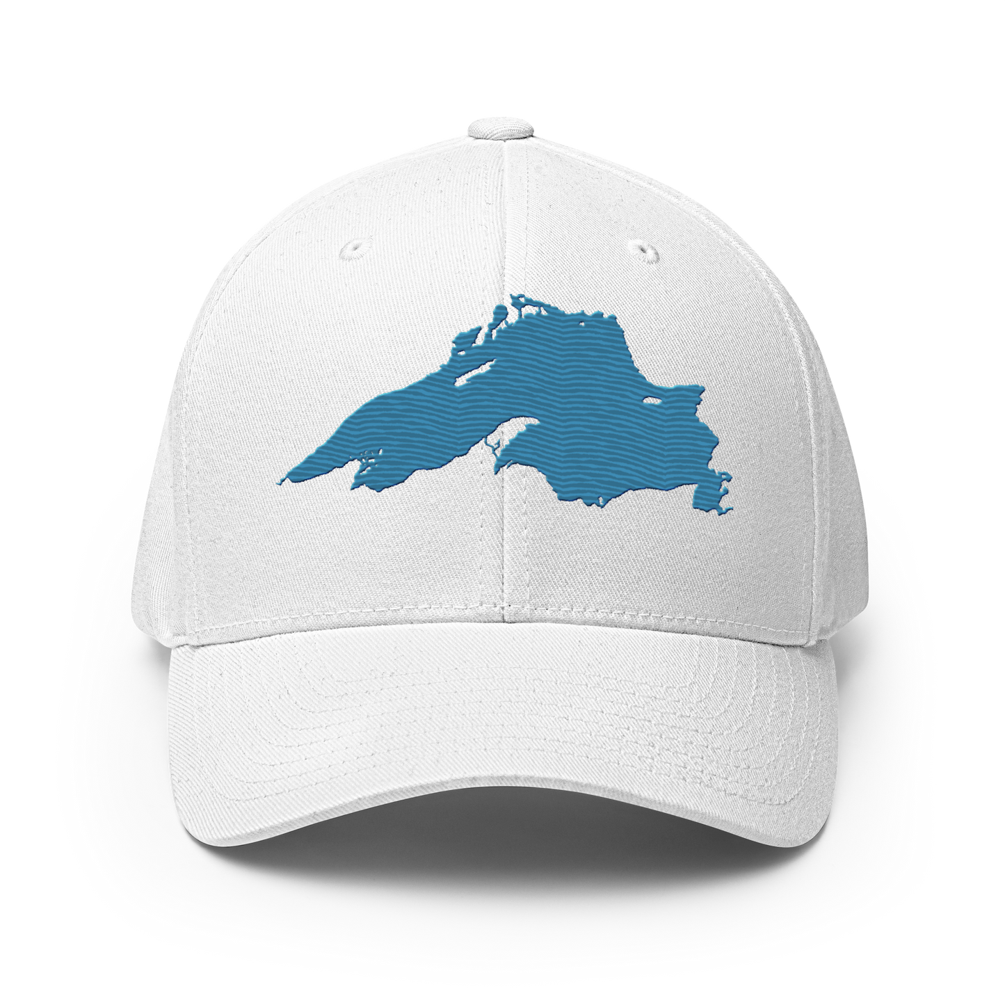 Lake Superior Fitted Baseball Cap | Traverse Blue