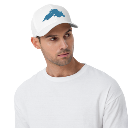 Lake Superior Fitted Baseball Cap | Traverse Blue