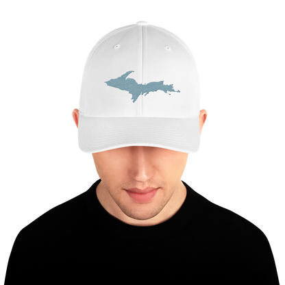 Upper Peninsula Fitted Baseball Cap | Opal Blue