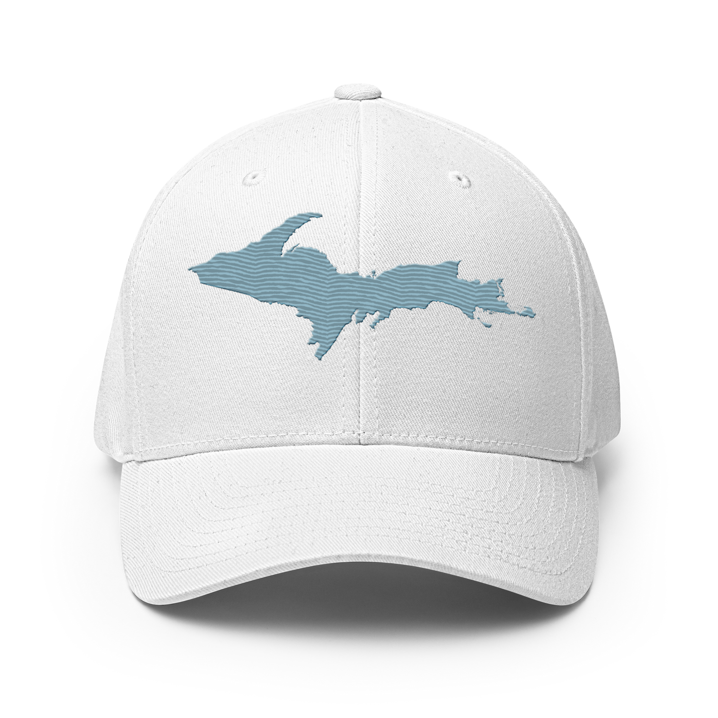 Upper Peninsula Fitted Baseball Cap | Opal Blue